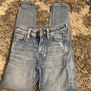 American Eagle jeans, size 00, no rips